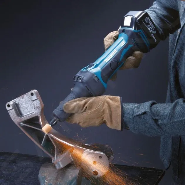 Makita Outillage - Meuleuse droite sans fil 18V, sans batterie ni chargeur DGD800Z